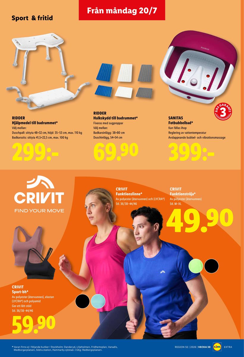 Lidl catalog page 22 — 2026-07-20 to 2026-07-26
