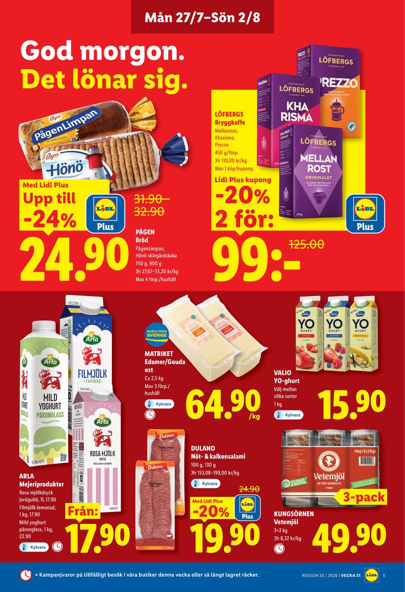 Lidl catalog page 5 — 2026-07-27 to 2026-08-02