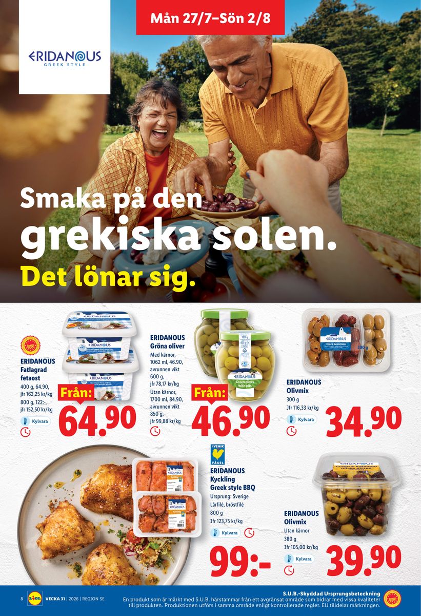 Lidl catalog page 8 — 2026-07-27 to 2026-08-02