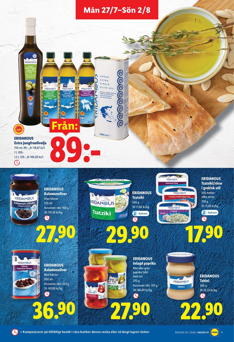 Lidl catalog page 9 — 2026-07-27 to 2026-08-02