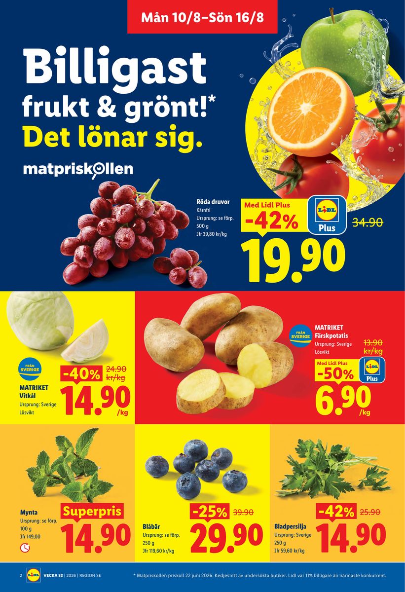 Lidl catalog page 2 — 2026-08-10 to 2026-08-16