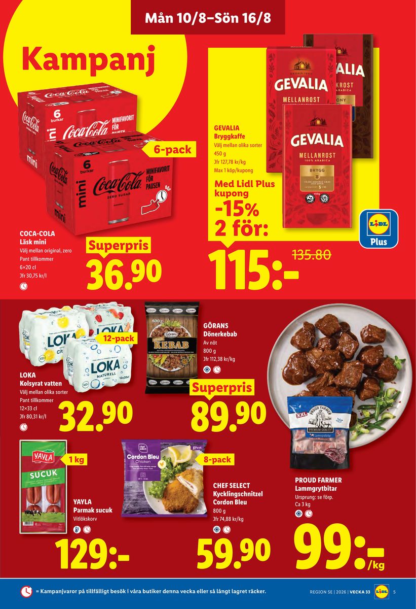 Lidl catalog page 5 — 2026-08-10 to 2026-08-16
