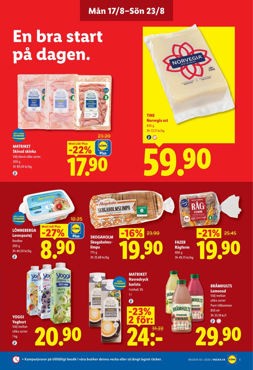 Lidl catalog page 5 — 2026-08-17 to 2026-08-23