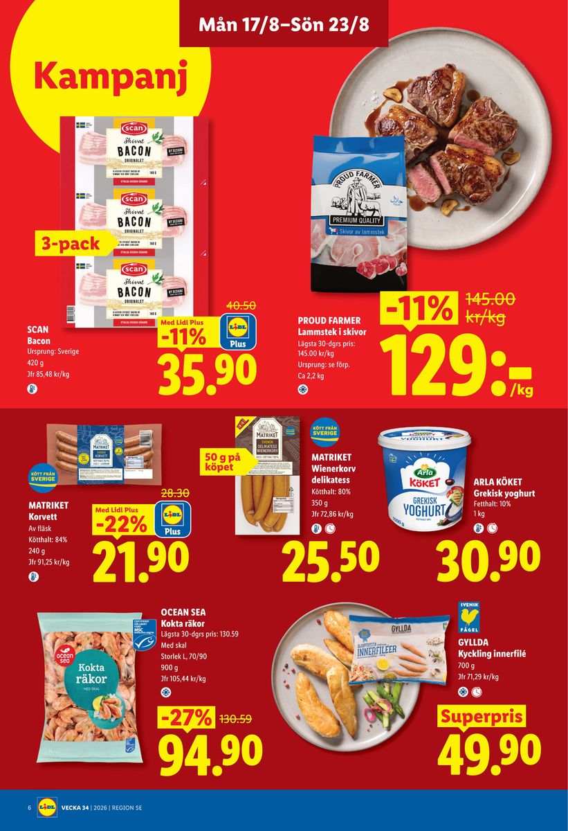 Lidl catalog page 6 — 2026-08-17 to 2026-08-23