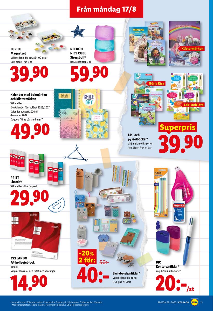 Lidl catalog page 20 — 2026-08-17 to 2026-08-23