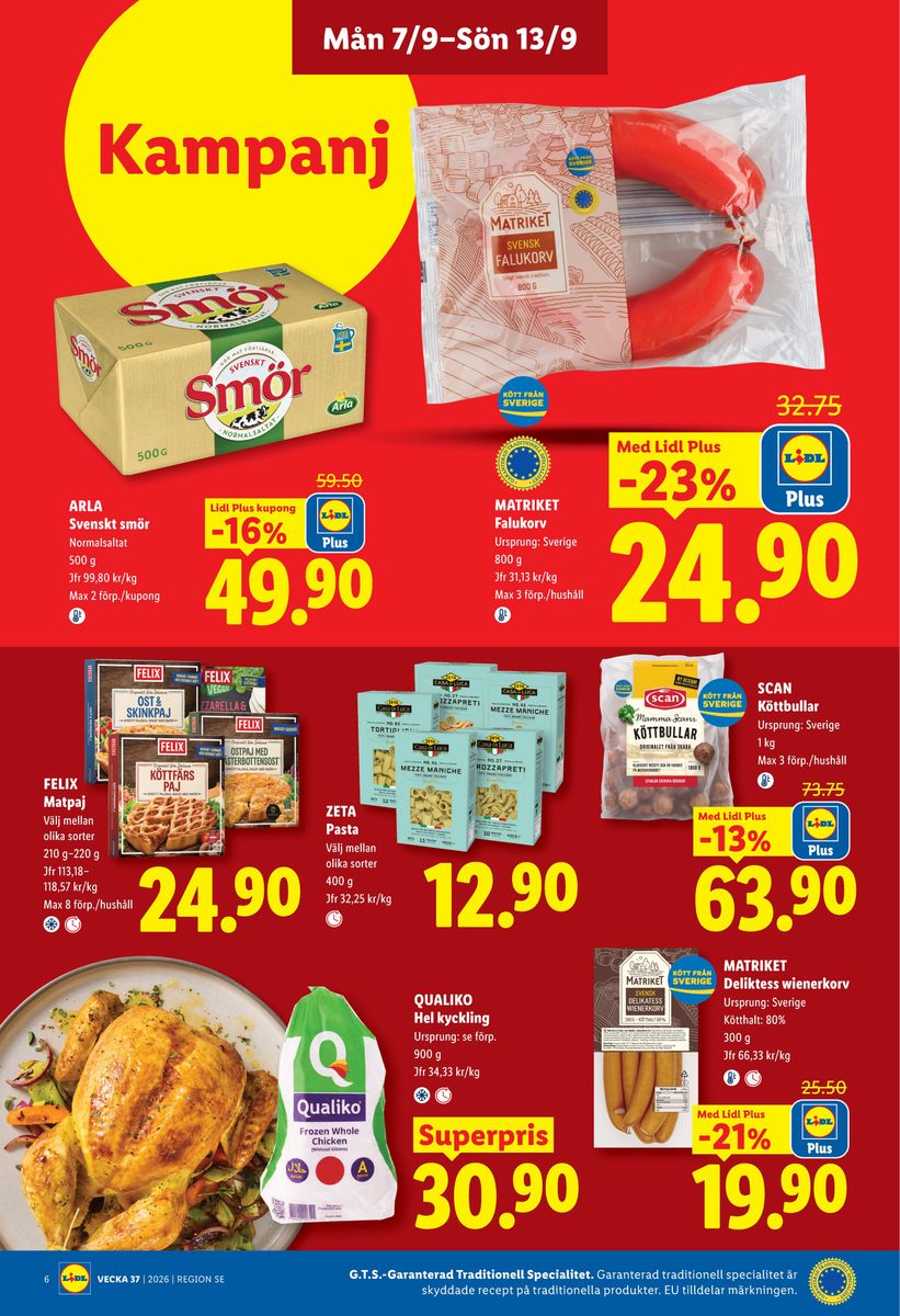Lidl catalog page 6 — 2026-09-07 to 2026-09-13