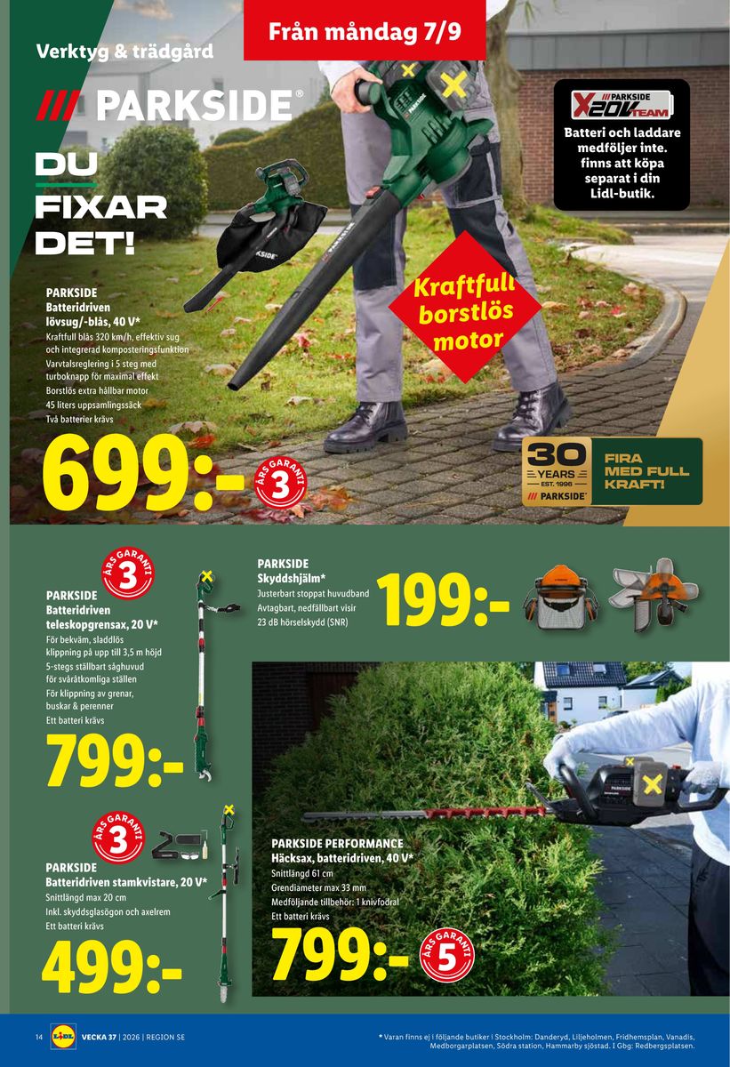 Lidl catalog page 19 — 2026-09-07 to 2026-09-13
