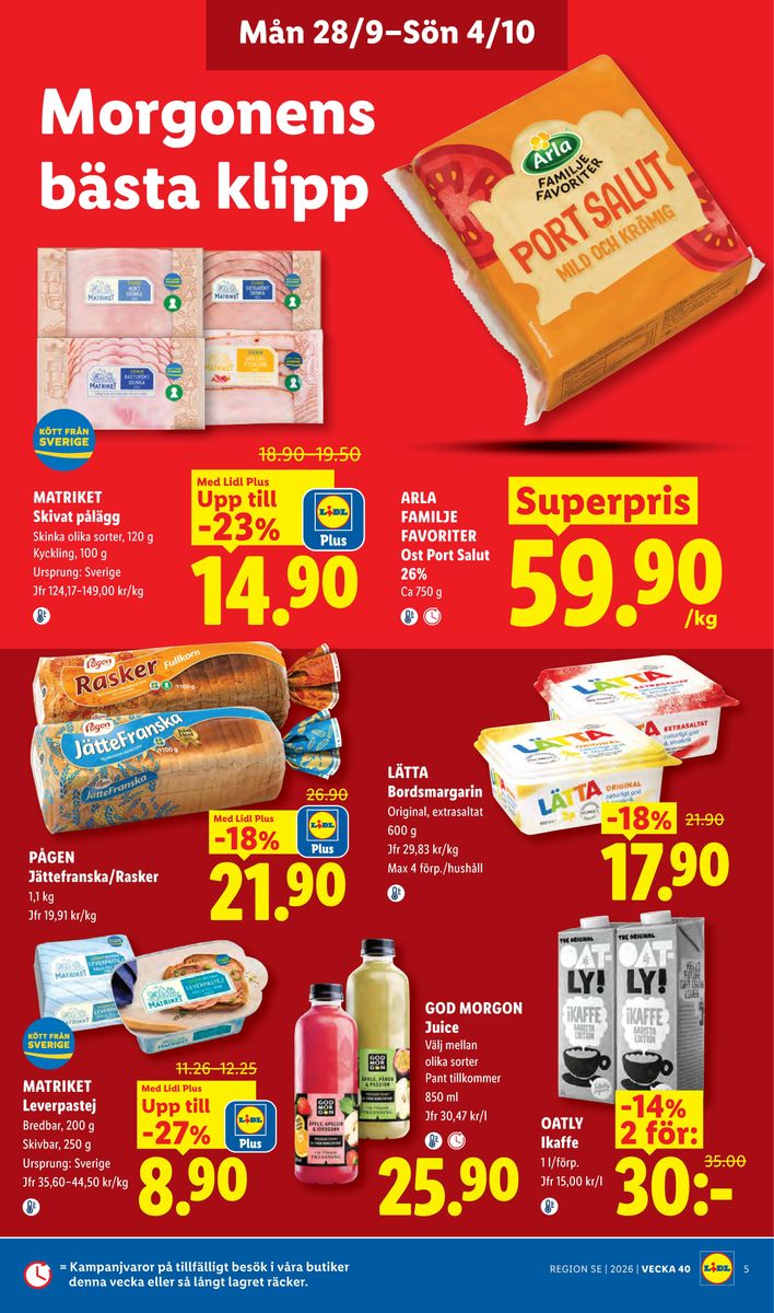 Lidl catalog page 6 — 2026-09-28 to 2026-10-04