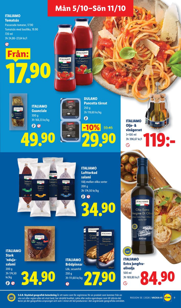 Lidl catalog page 10 — 2026-10-05 to 2026-10-11