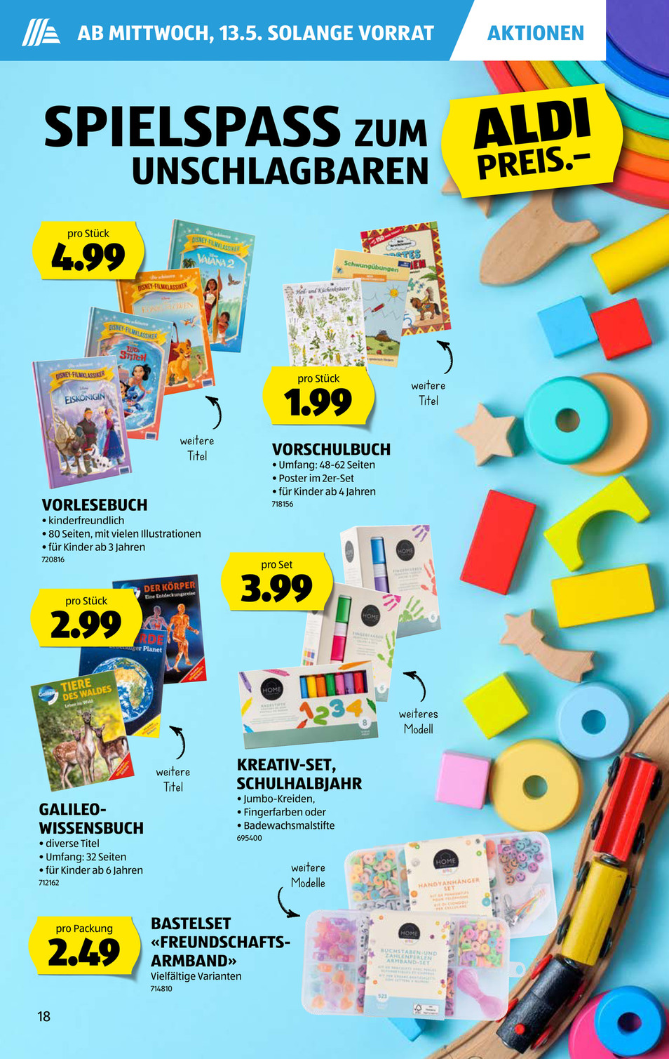 Aldi Suisse catalog page 18 — 2026-05-11 to 2026-05-16