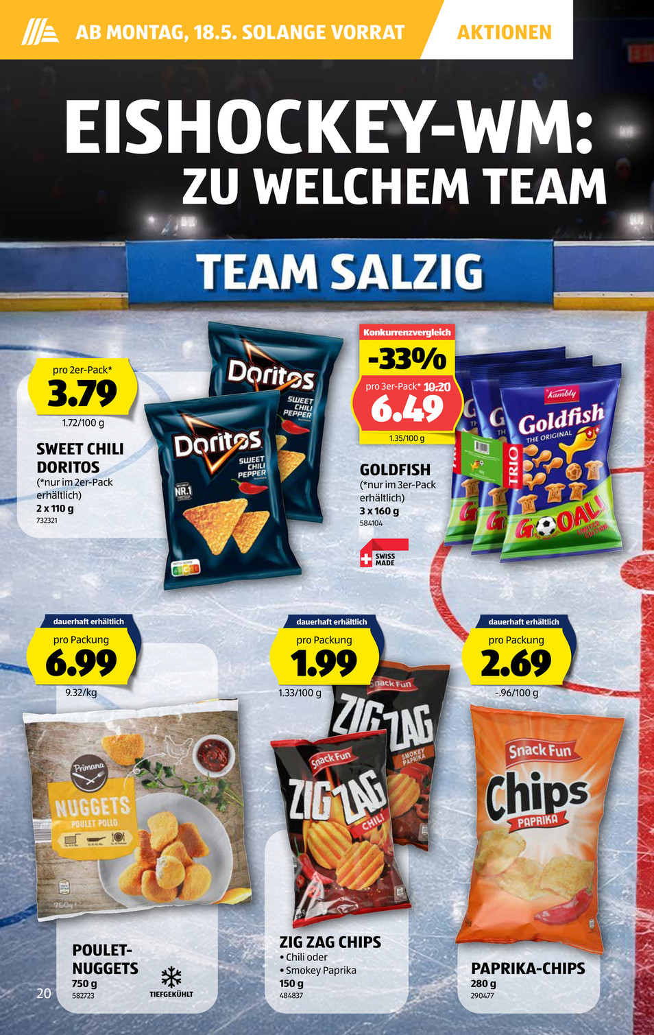 Aldi Suisse catalog page 20 — 2026-05-11 to 2026-05-16