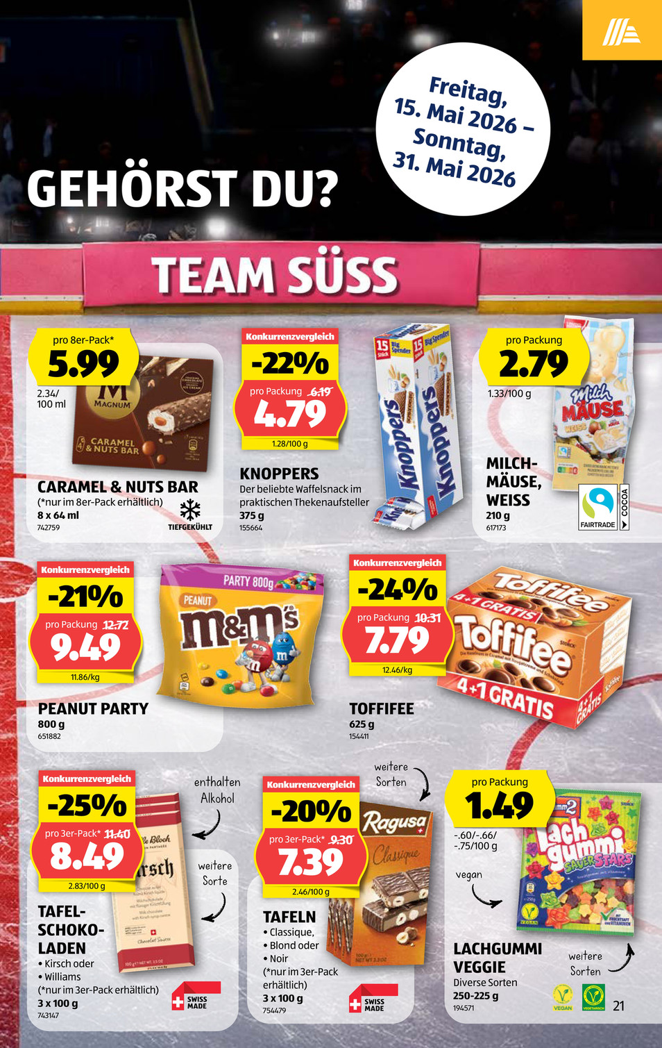 Aldi Suisse catalog page 21 — 2026-05-11 to 2026-05-16