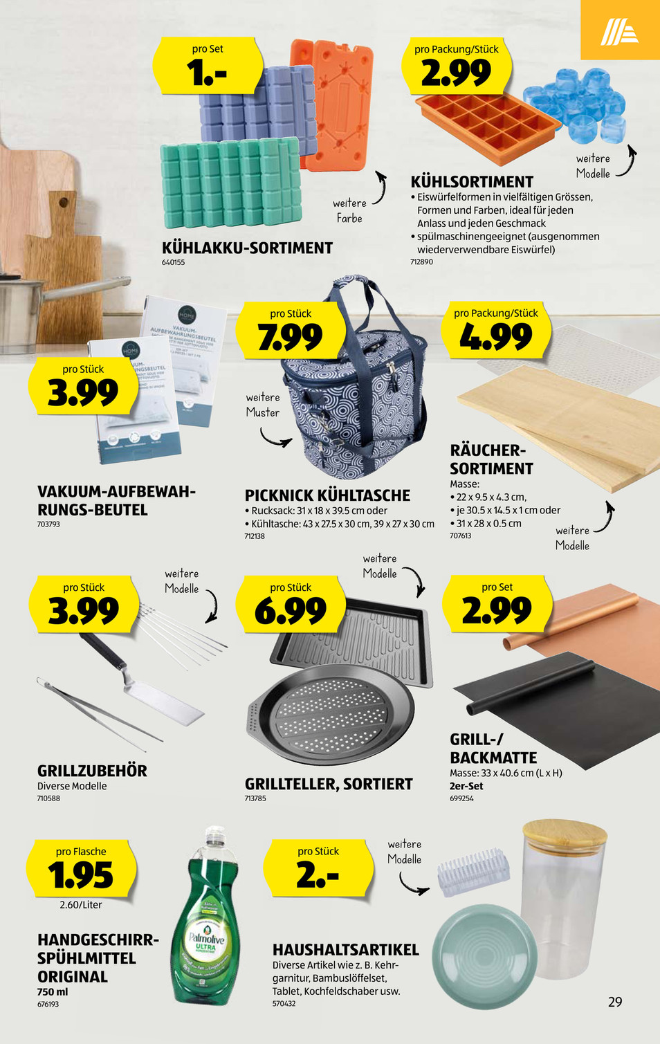 Aldi Suisse catalog page 29 — 2026-05-11 to 2026-05-16