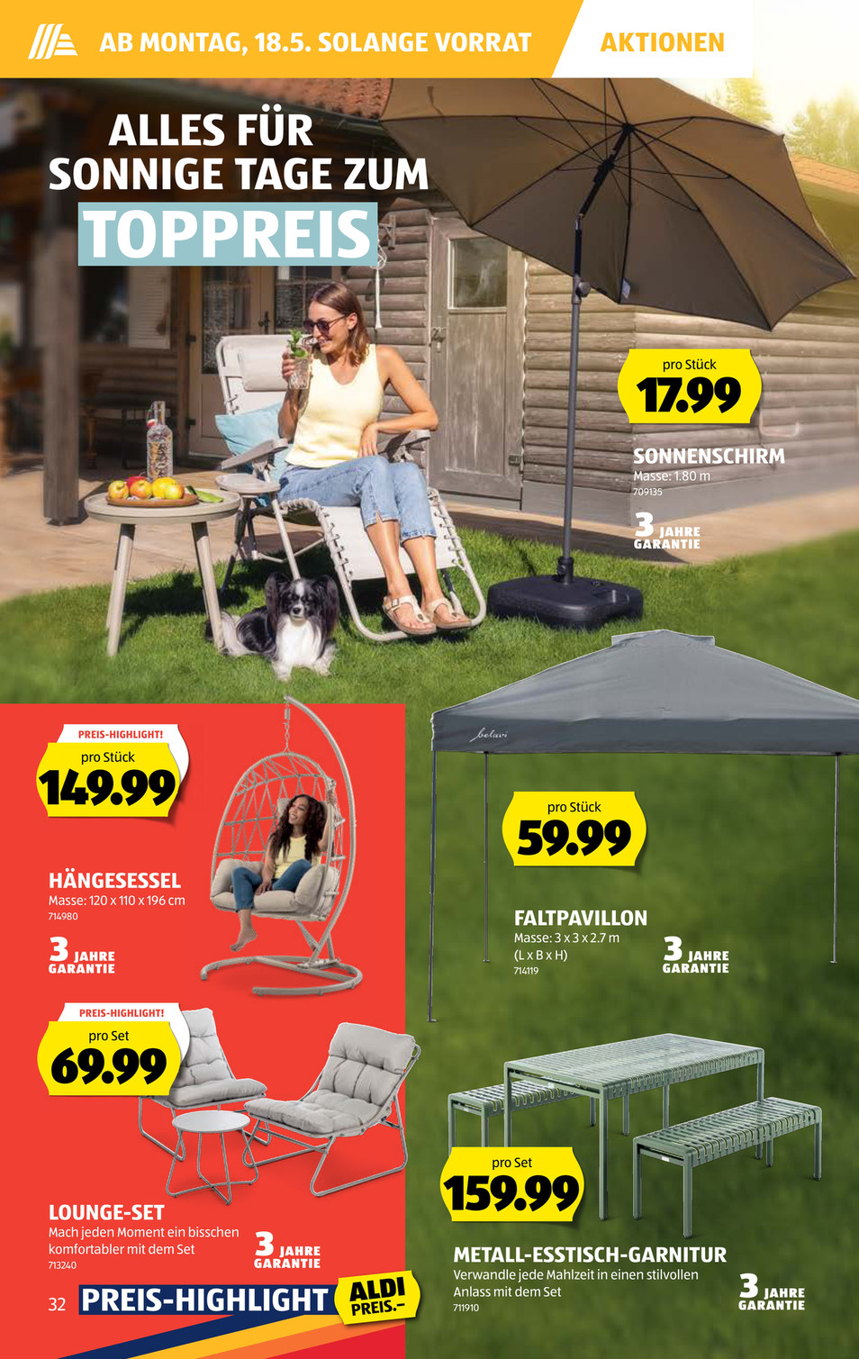 Aldi Suisse catalog page 32 — 2026-05-11 to 2026-05-16