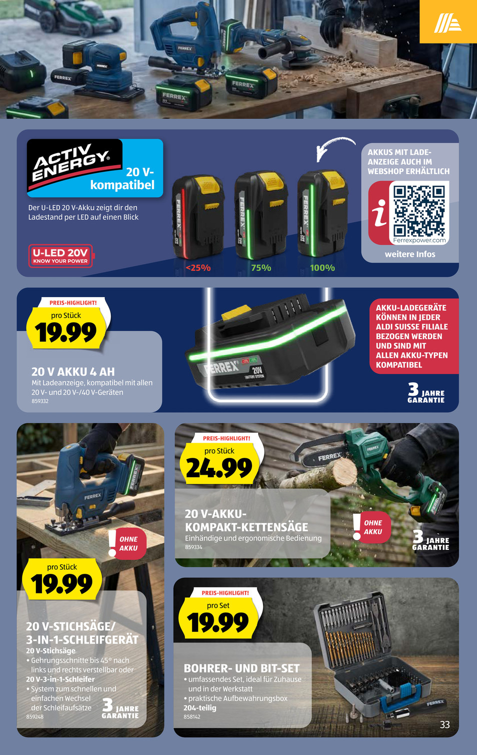 Aldi Suisse catalog page 33 — 2026-05-11 to 2026-05-16