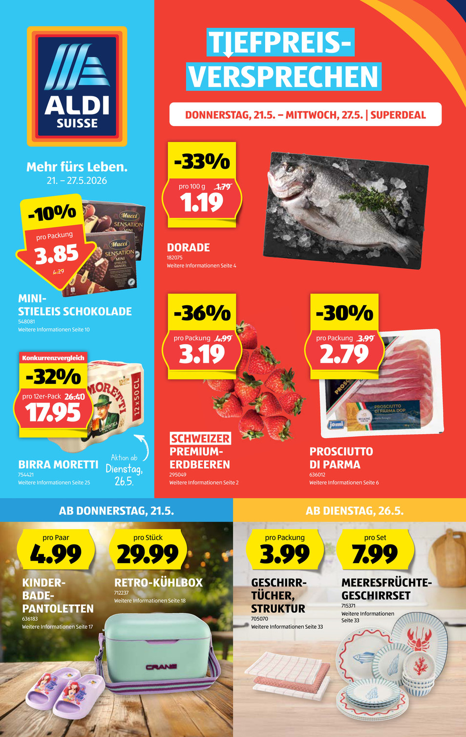 Aldi Suisse catalog cover