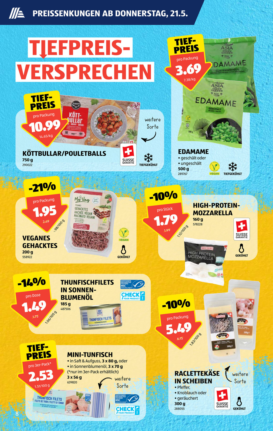 Aldi Suisse catalog page 8 — 2026-05-18 to 2026-05-23