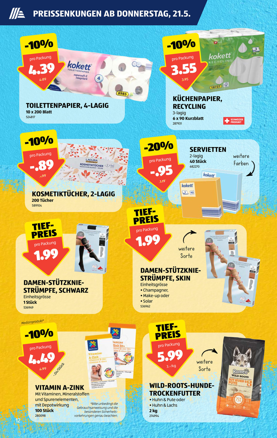 Aldi Suisse catalog page 12 — 2026-05-18 to 2026-05-23