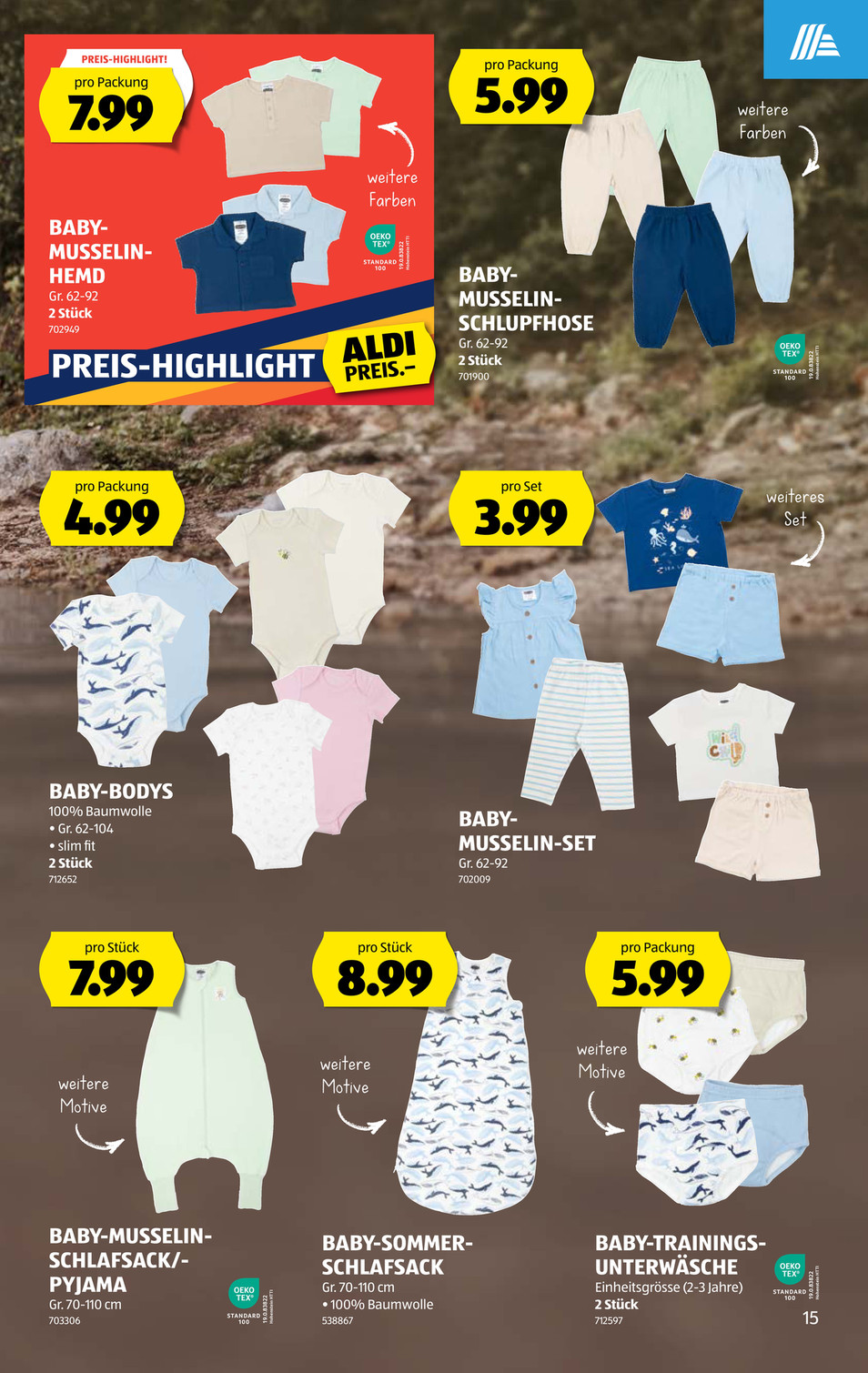 Aldi Suisse catalog page 15 — 2026-05-18 to 2026-05-23
