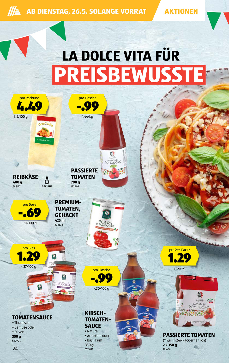 Aldi Suisse catalog page 24 — 2026-05-18 to 2026-05-23