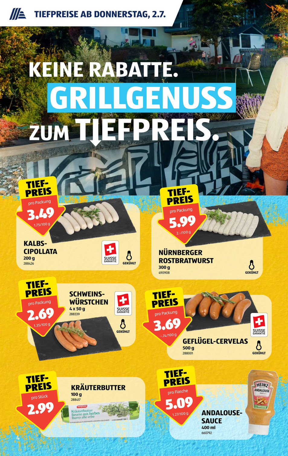 Aldi Suisse catalog page 4 — 2026-06-29 to 2026-07-04