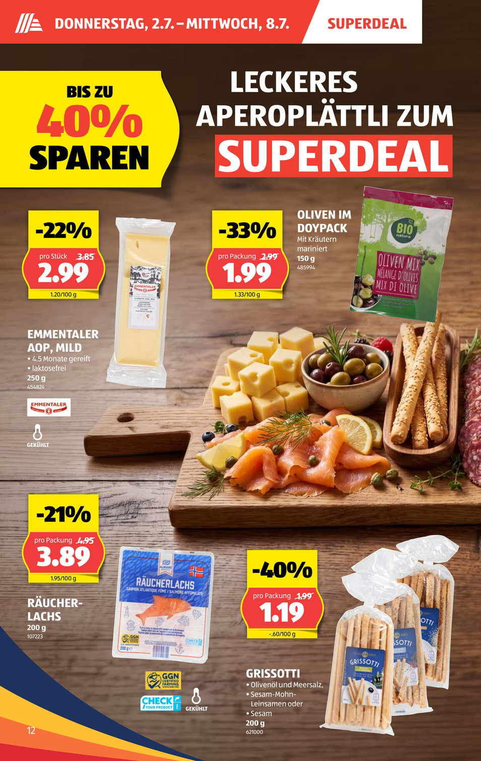 Aldi Suisse catalog page 12 — 2026-06-29 to 2026-07-04