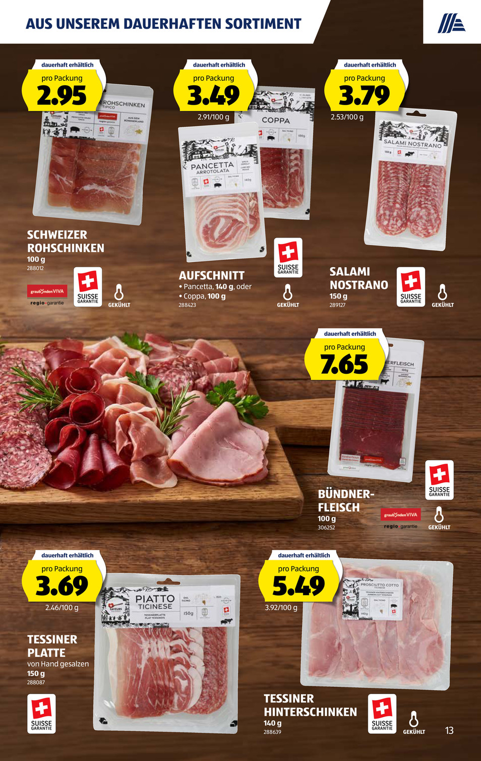 Aldi Suisse catalog page 13 — 2026-06-29 to 2026-07-04