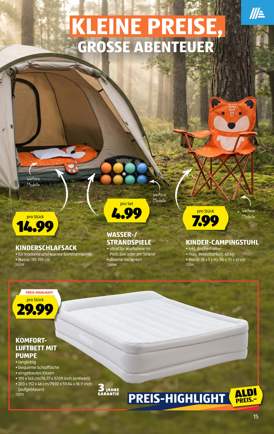 Aldi Suisse catalog page 15 — 2026-06-29 to 2026-07-04