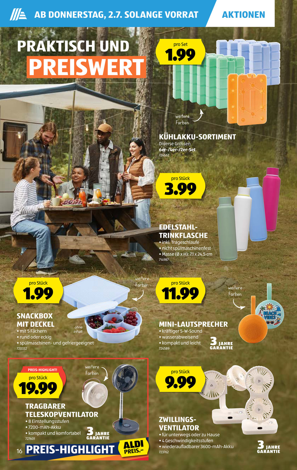 Aldi Suisse catalog page 16 — 2026-06-29 to 2026-07-04