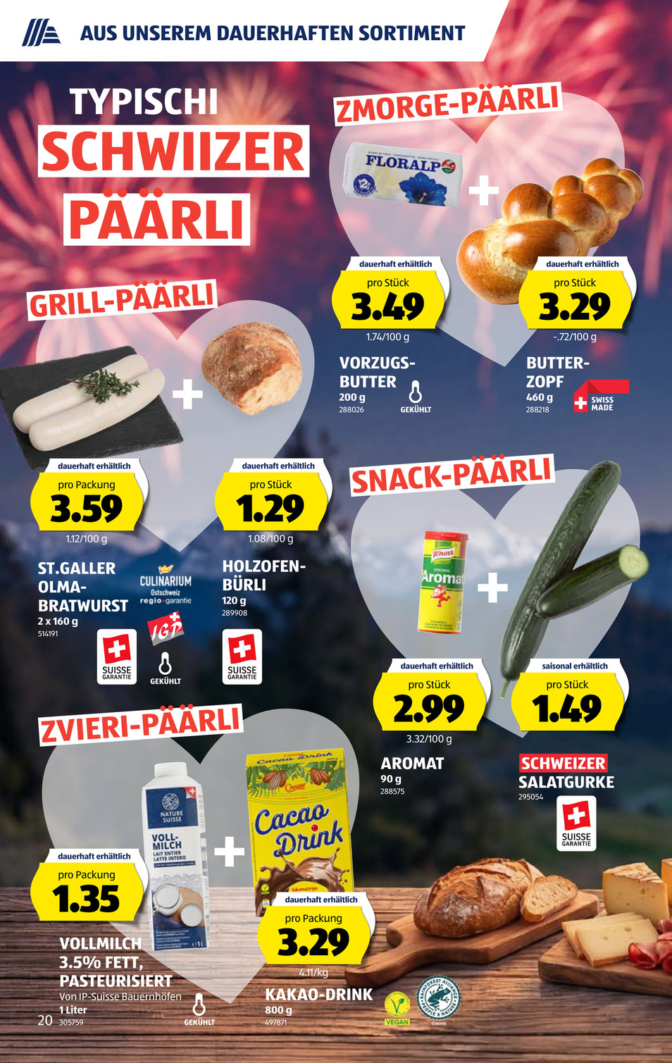 Aldi Suisse catalog page 20 — 2026-06-29 to 2026-07-04