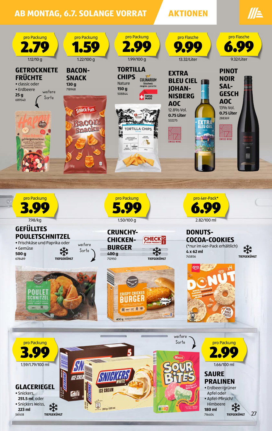 Aldi Suisse catalog page 27 — 2026-06-29 to 2026-07-04