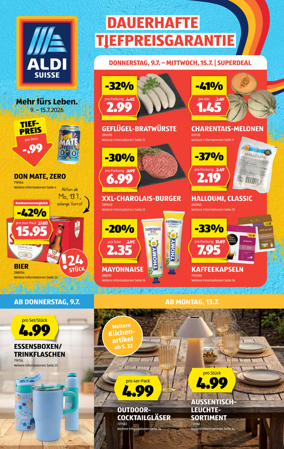 Aldi Suisse catalog cover
