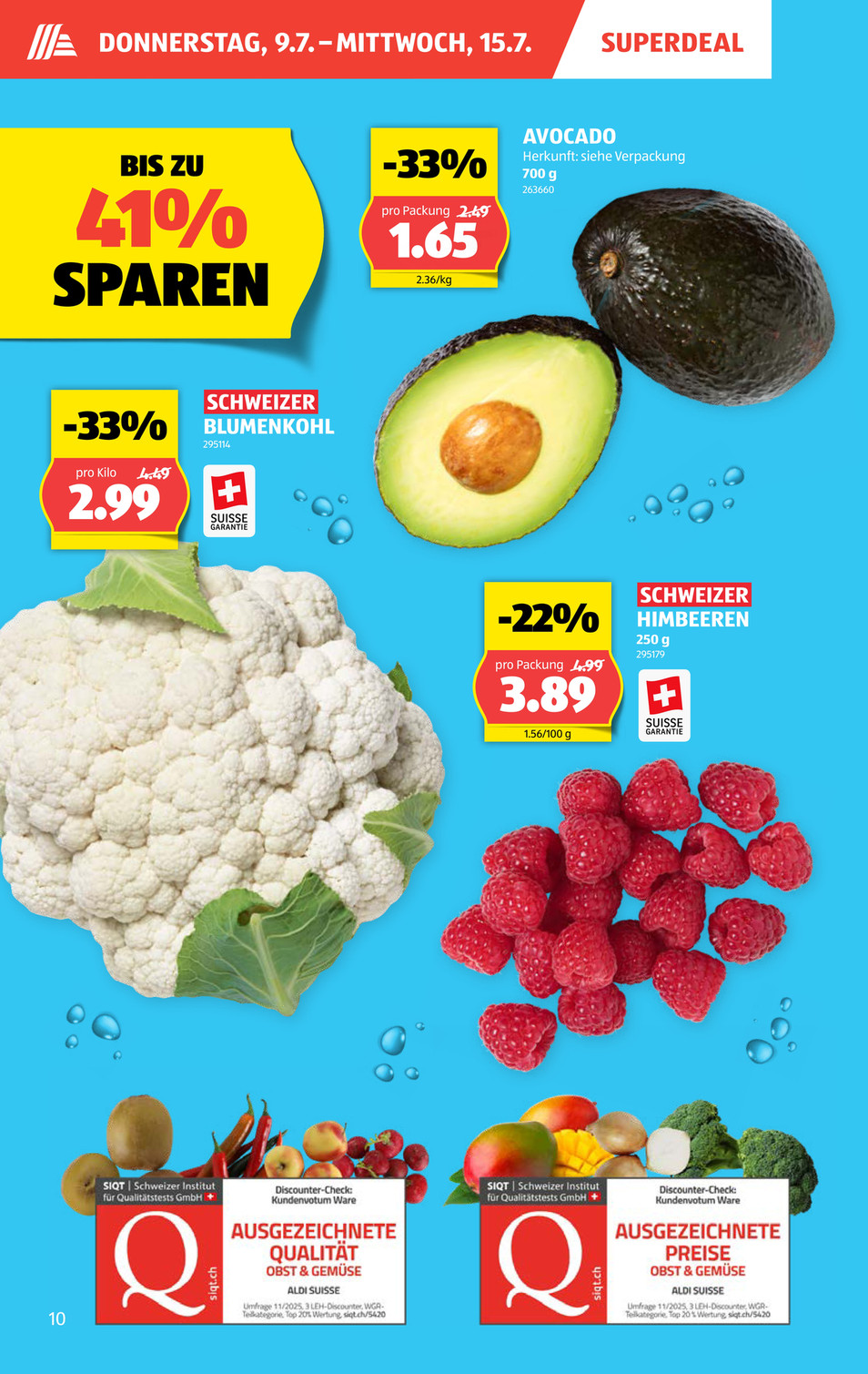 Aldi Suisse catalog page 10 — 2026-07-06 to 2026-07-11