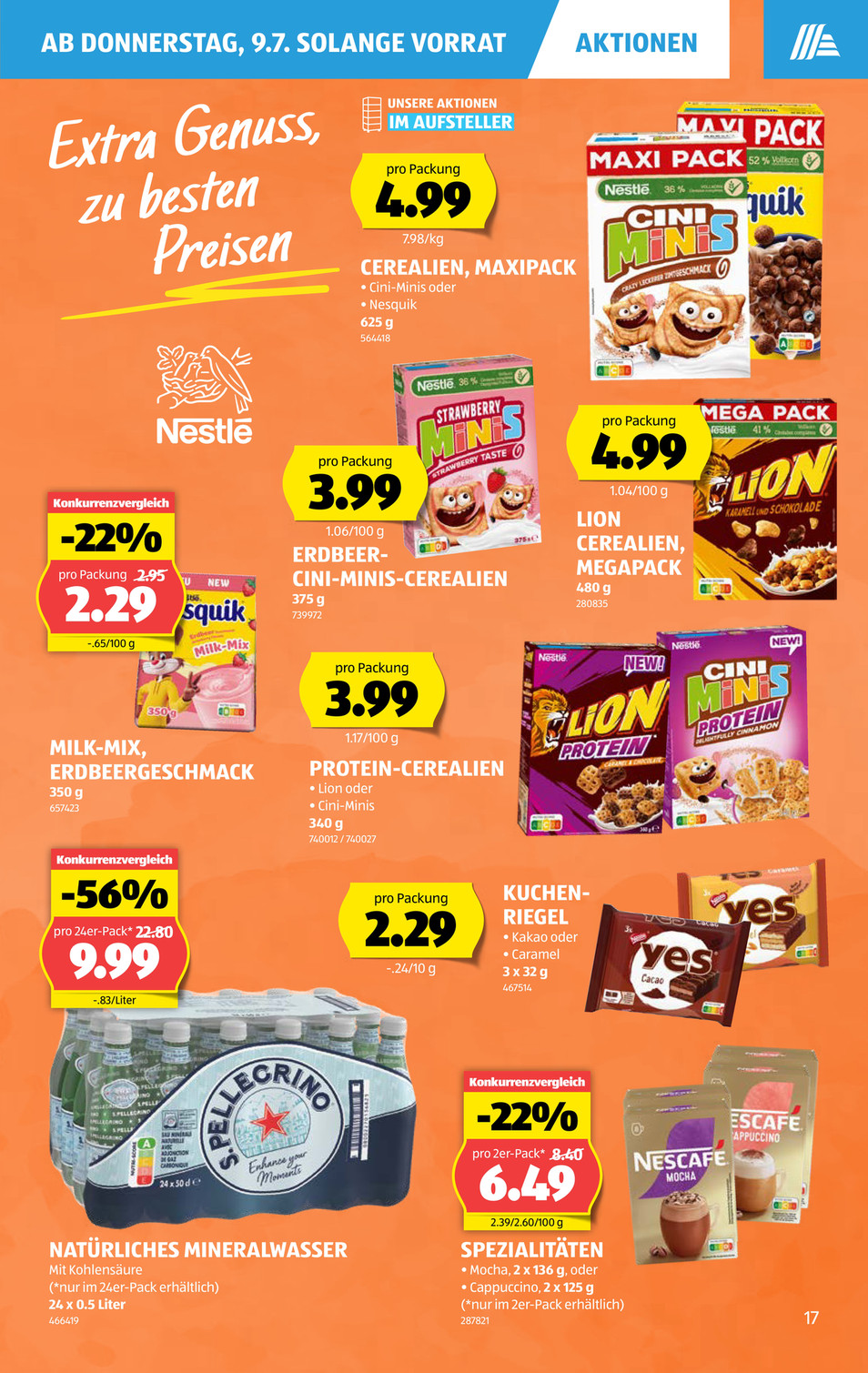 Aldi Suisse catalog page 17 — 2026-07-06 to 2026-07-11