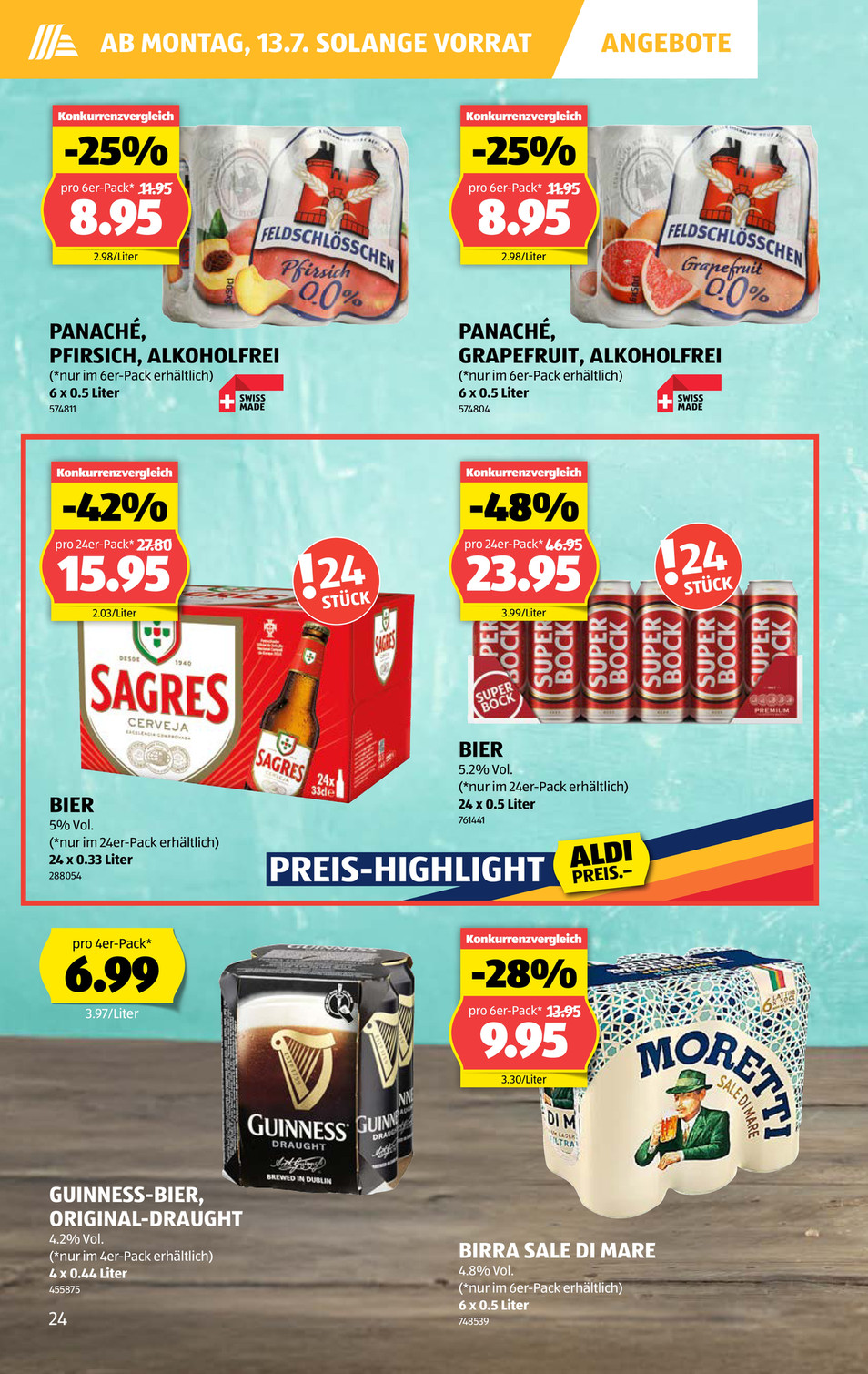 Aldi Suisse catalog page 24 — 2026-07-06 to 2026-07-11