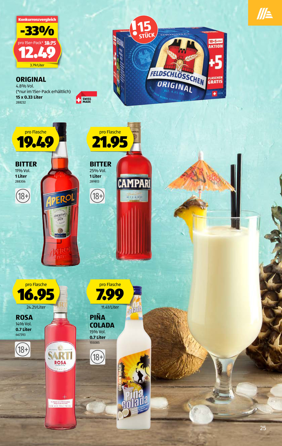 Aldi Suisse catalog page 25 — 2026-07-06 to 2026-07-11