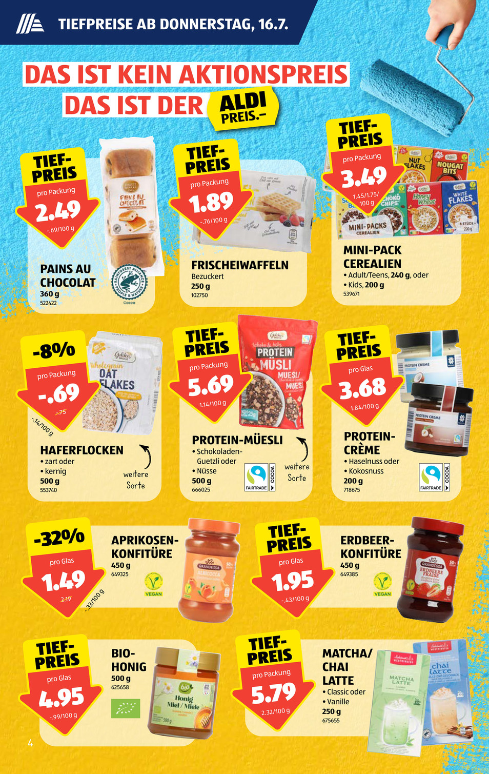 Aldi Suisse catalog page 4 — 2026-07-13 to 2026-07-18