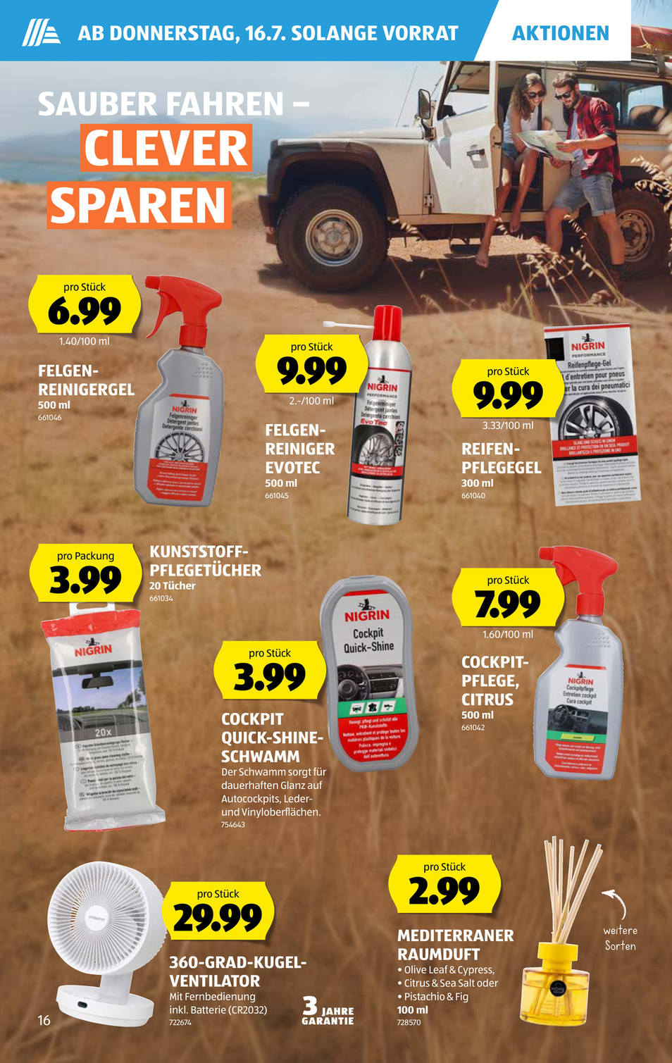 Aldi Suisse catalog page 16 — 2026-07-13 to 2026-07-18