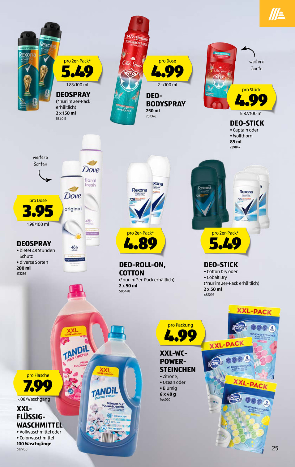 Aldi Suisse catalog page 25 — 2026-07-13 to 2026-07-18