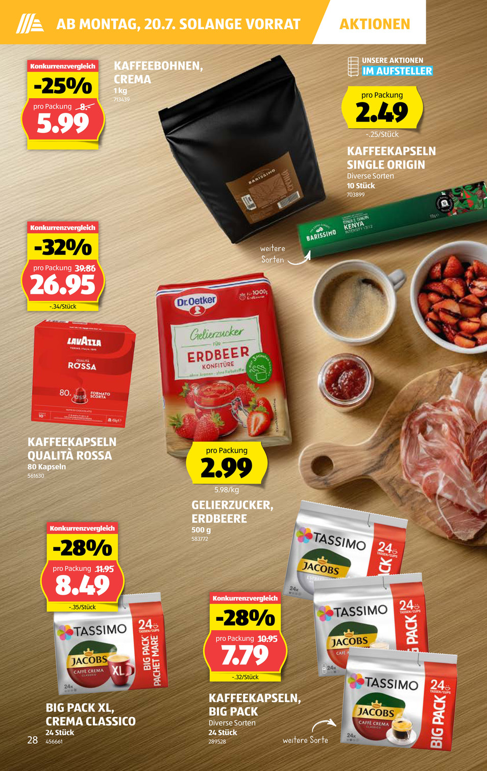 Aldi Suisse catalog page 28 — 2026-07-13 to 2026-07-18