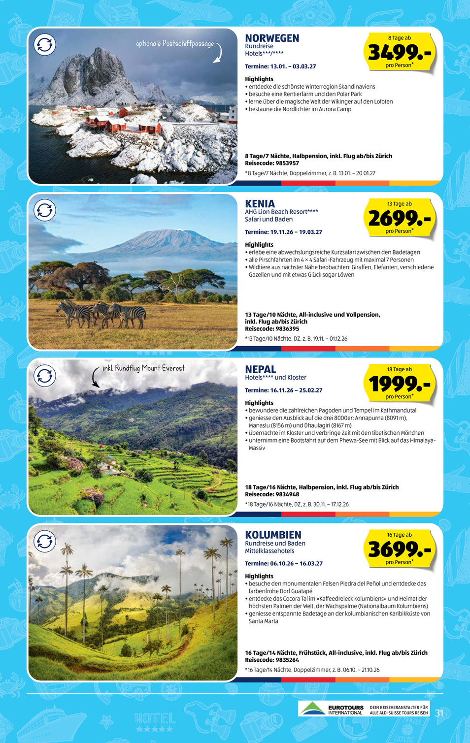 Aldi Suisse catalog page 31 — 2026-07-13 to 2026-07-18
