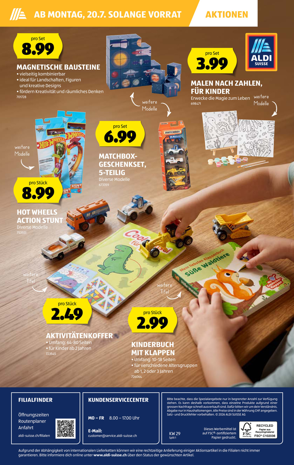 Aldi Suisse catalog page 32 — 2026-07-13 to 2026-07-18