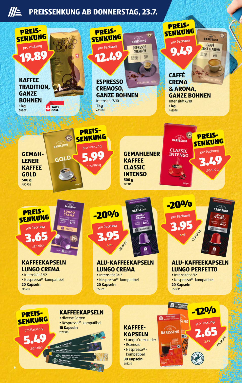 Aldi Suisse catalog page 6 — 2026-07-20 to 2026-07-25