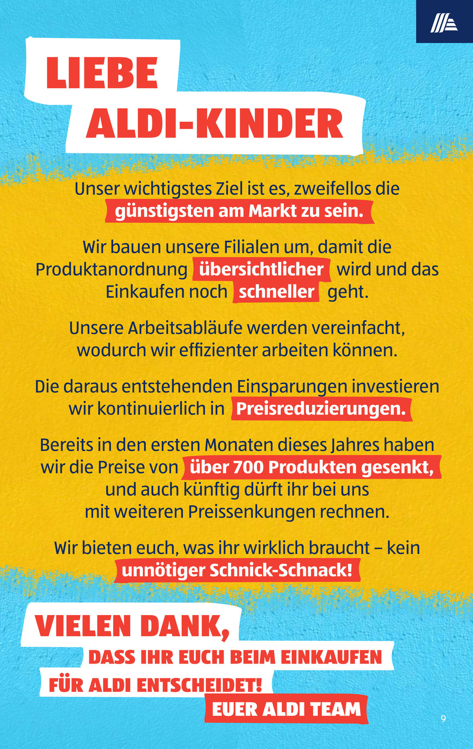Aldi Suisse catalog page 9 — 2026-07-20 to 2026-07-25