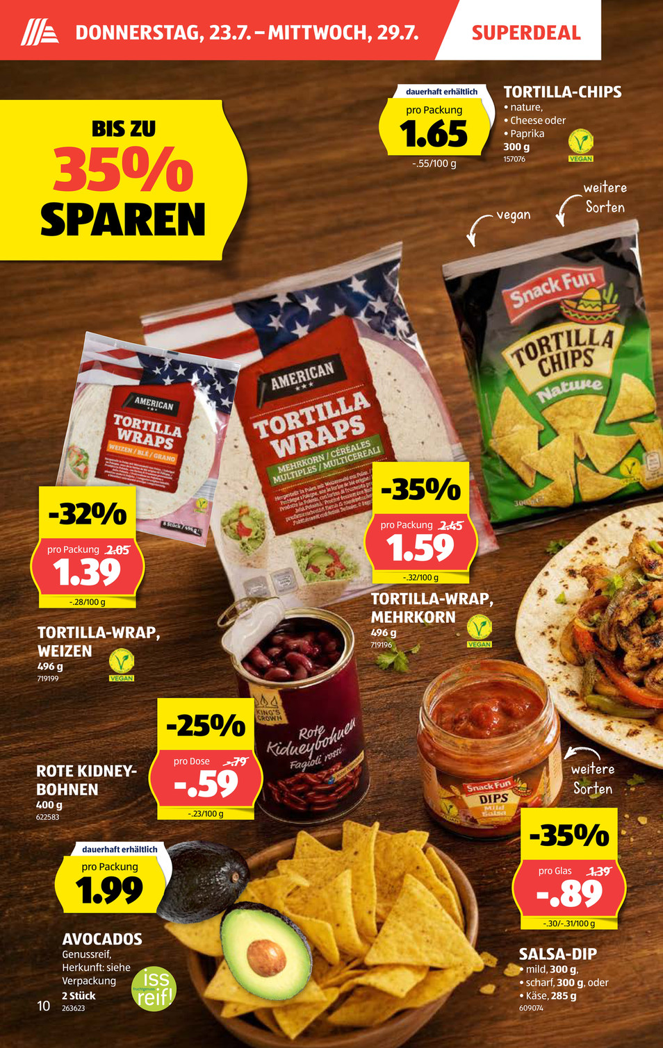 Aldi Suisse catalog page 10 — 2026-07-20 to 2026-07-25