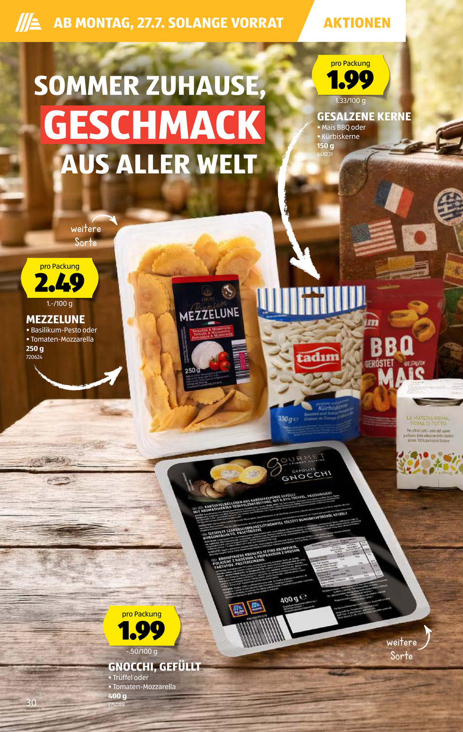 Aldi Suisse catalog page 30 — 2026-07-20 to 2026-07-25