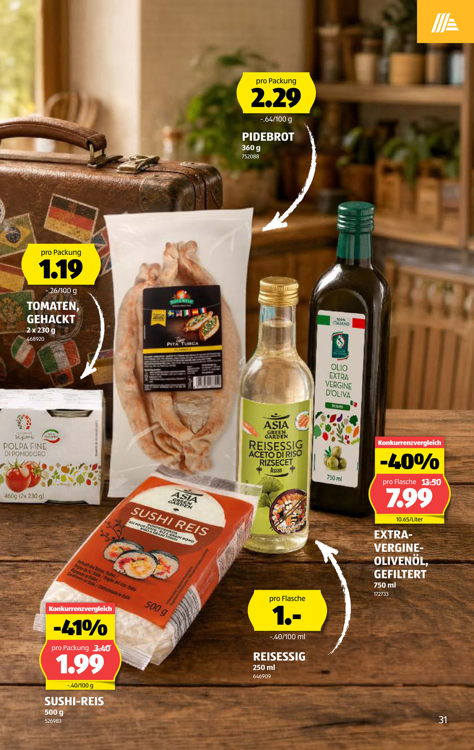 Aldi Suisse catalog page 31 — 2026-07-20 to 2026-07-25