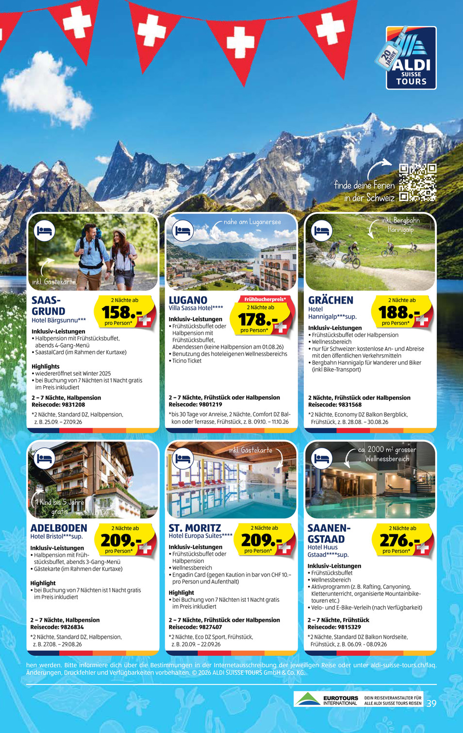 Aldi Suisse catalog page 39 — 2026-07-20 to 2026-07-25