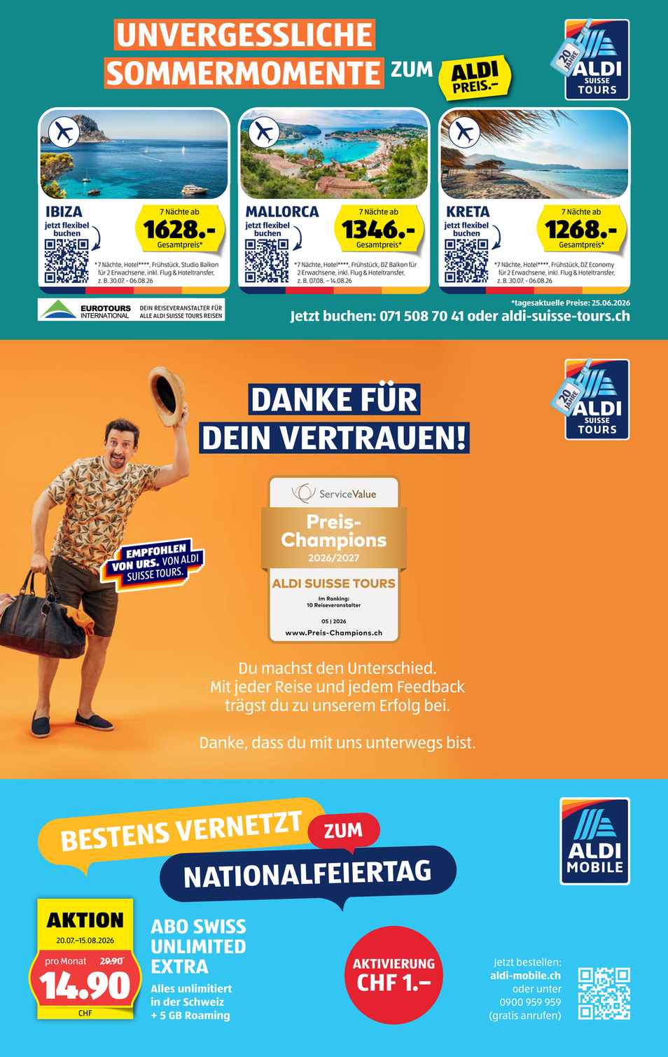 Aldi Suisse catalog page 44 — 2026-07-20 to 2026-07-25