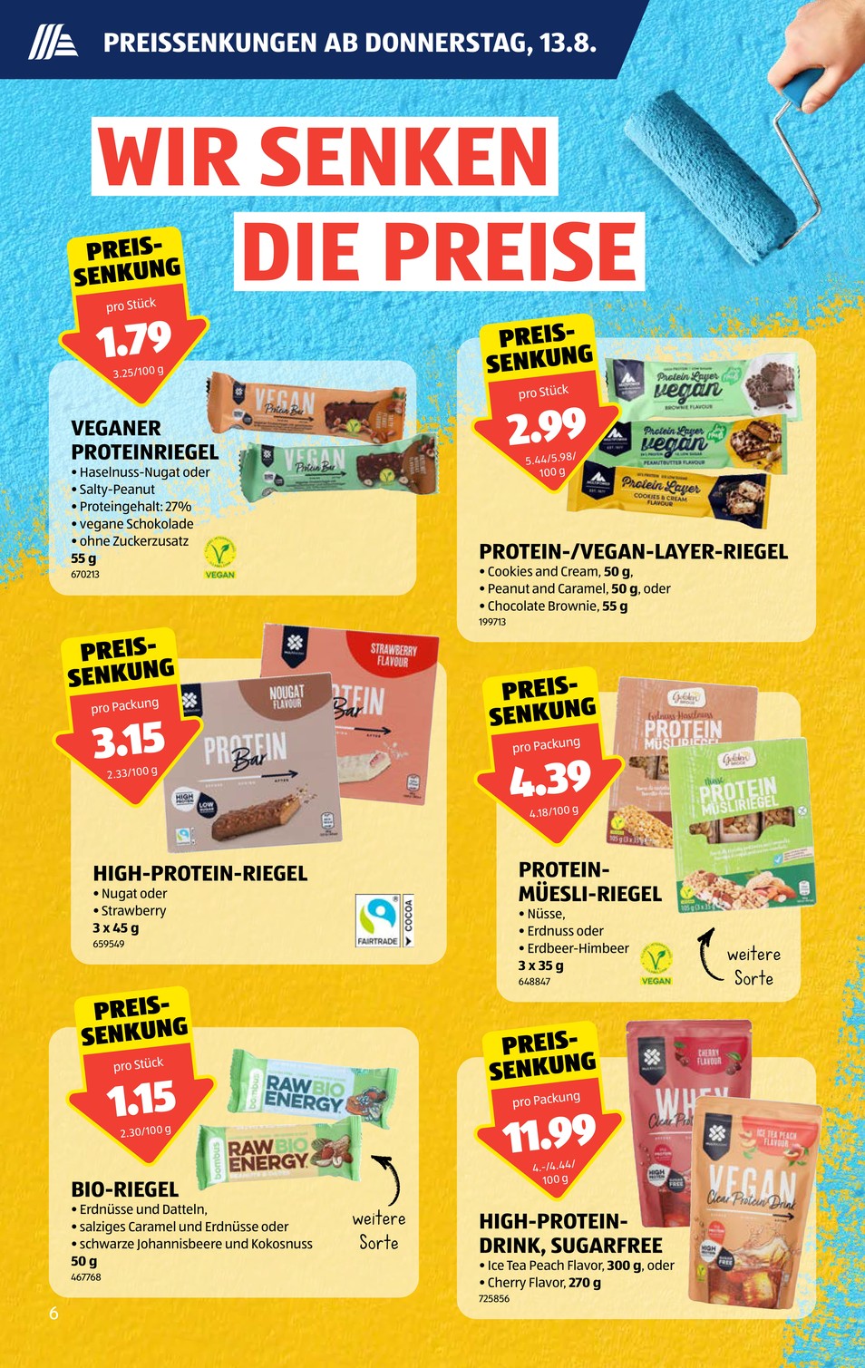 Aldi Suisse catalog page 6 — 2026-08-10 to 2026-08-15